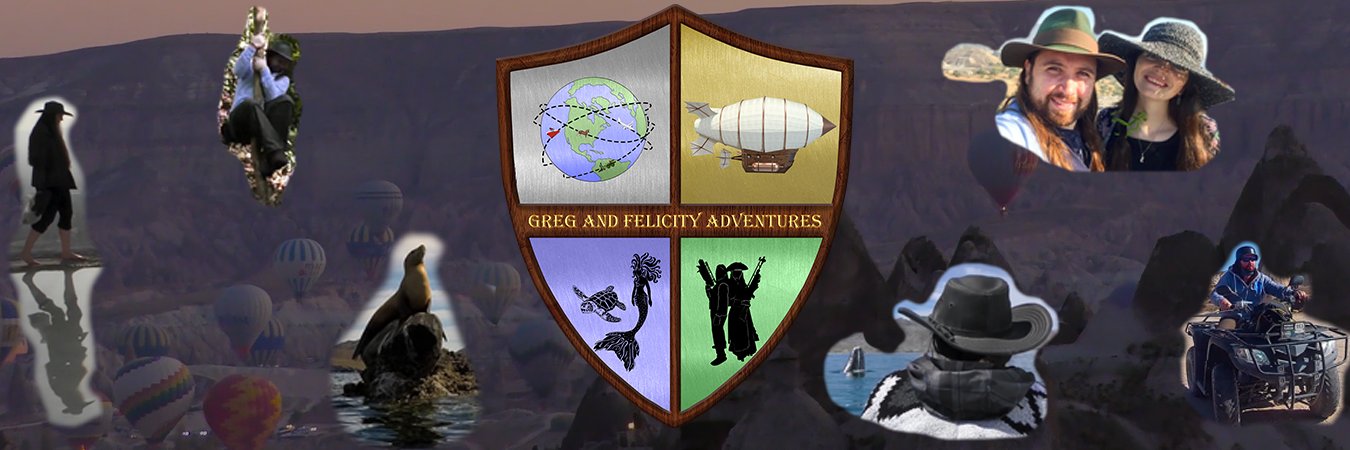 Greg and Felicity Adventures banner