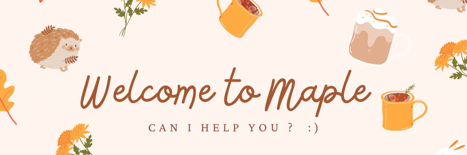 MAPLE.🍁 banner