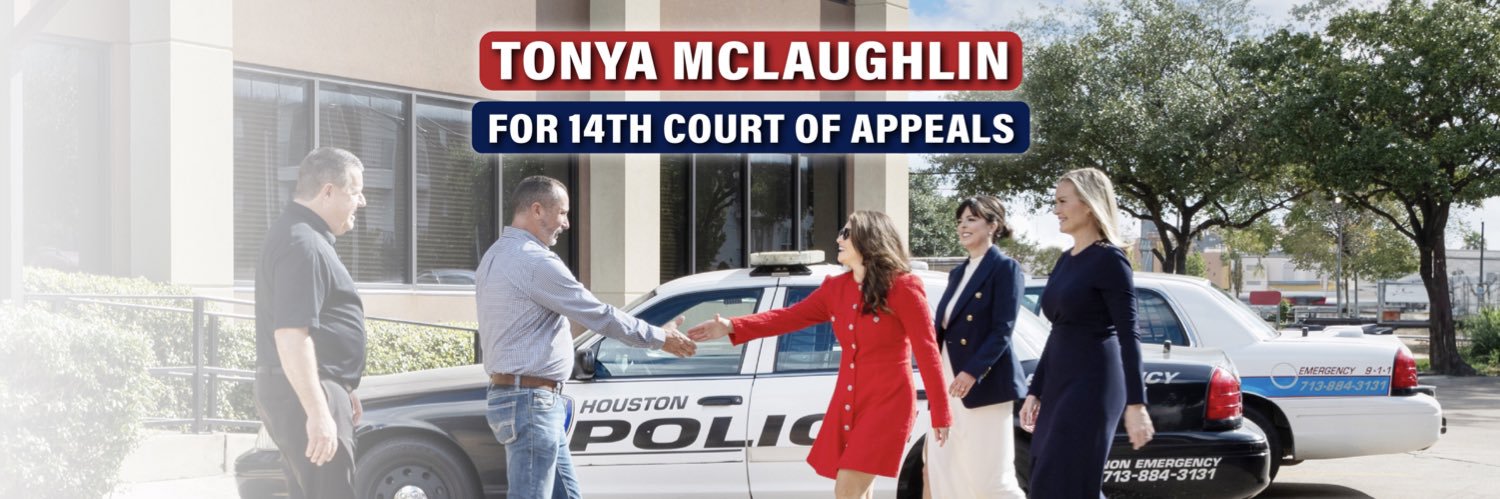 Justice Tonya McLaughlin banner