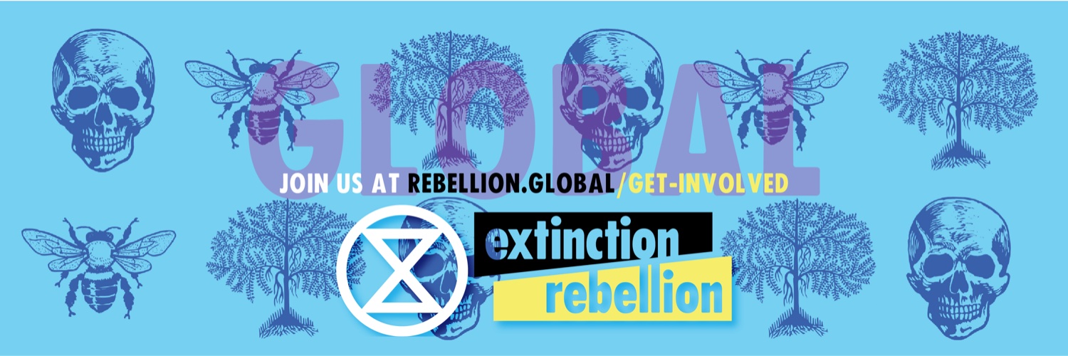 Extinction Rebellion Global's banner
