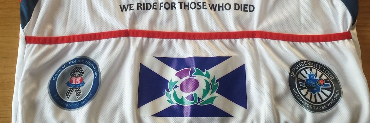 Police Unity Tour Scotland banner