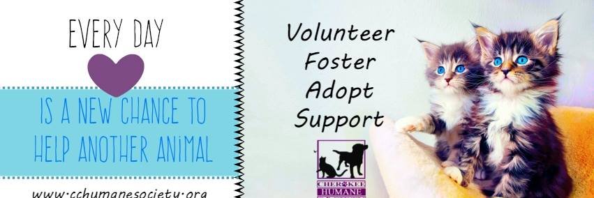 Cherokee Humane Society banner