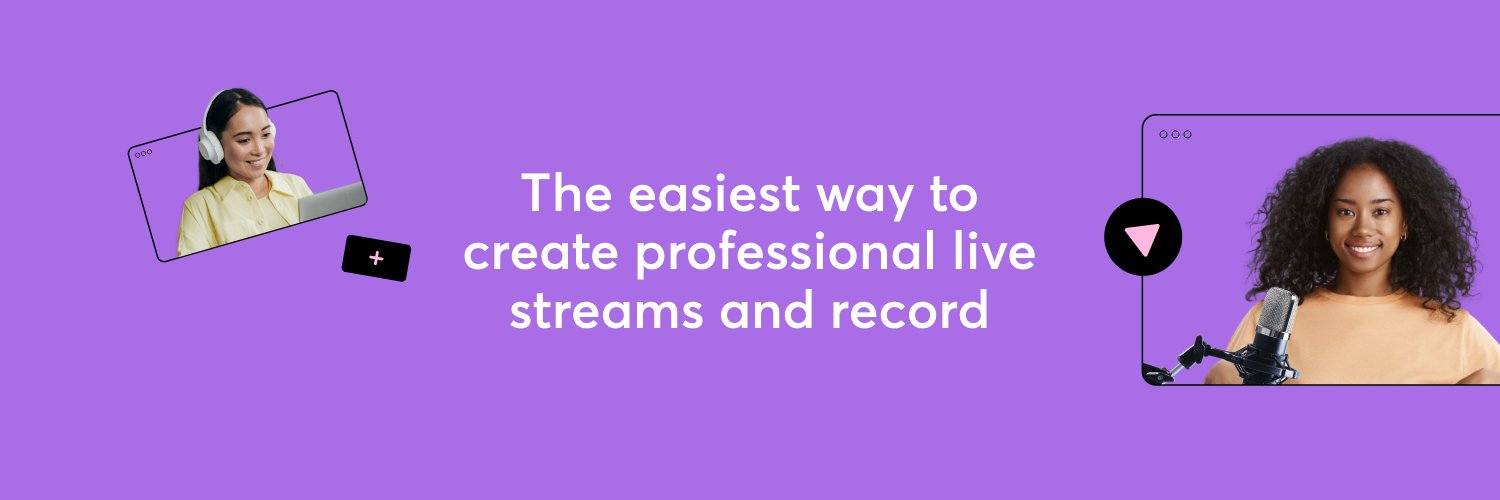 StreamYard #TheYard banner