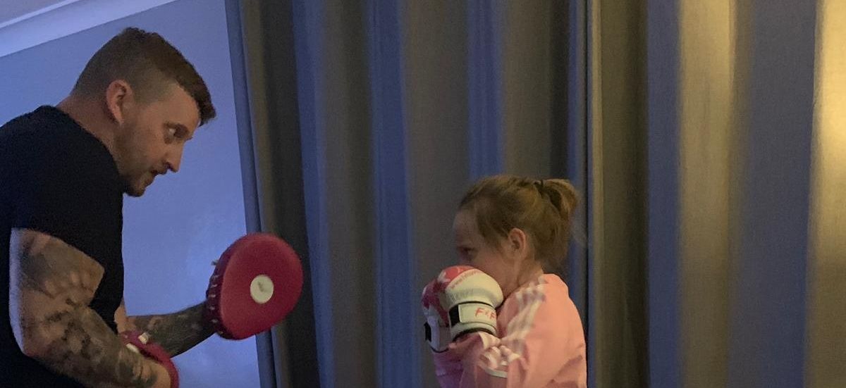 PARKER boxing banner