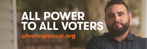 VotingIsLocal Profile Banner