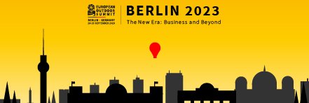European Outdoor Summit (EOS) banner