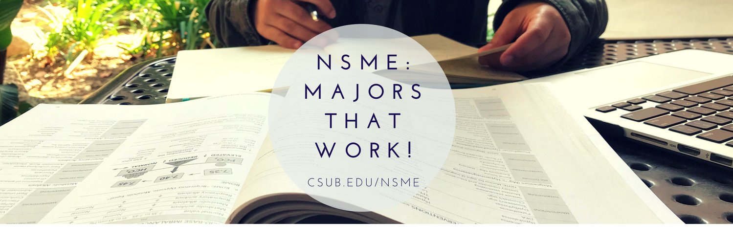 CSUB NSME banner