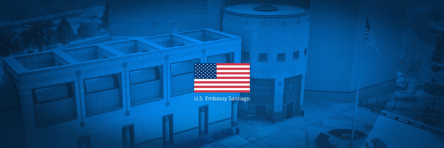 Embajada EE.UU. Chile banner