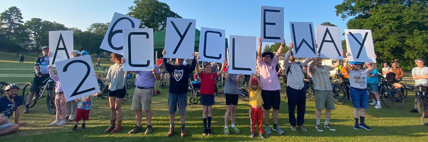 TWBUG #a26cycleway banner