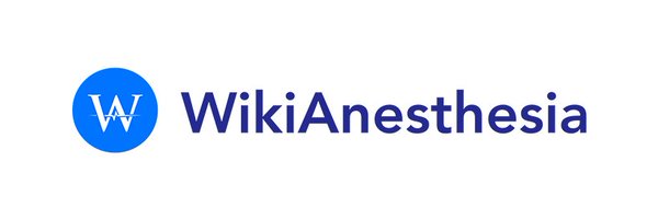 WikiAnesthesia Profile Banner