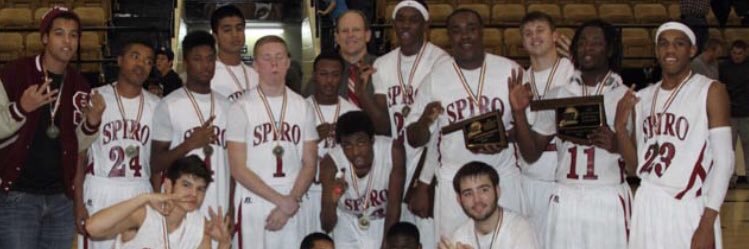Spiro High Basketball banner