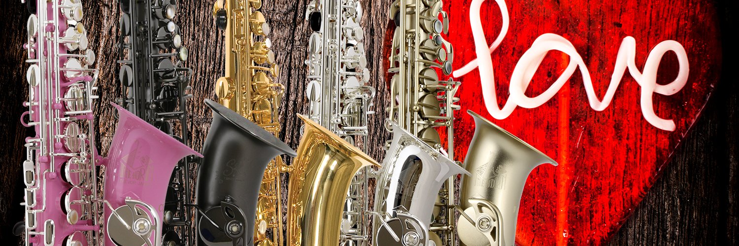 Trevor James Saxophones banner