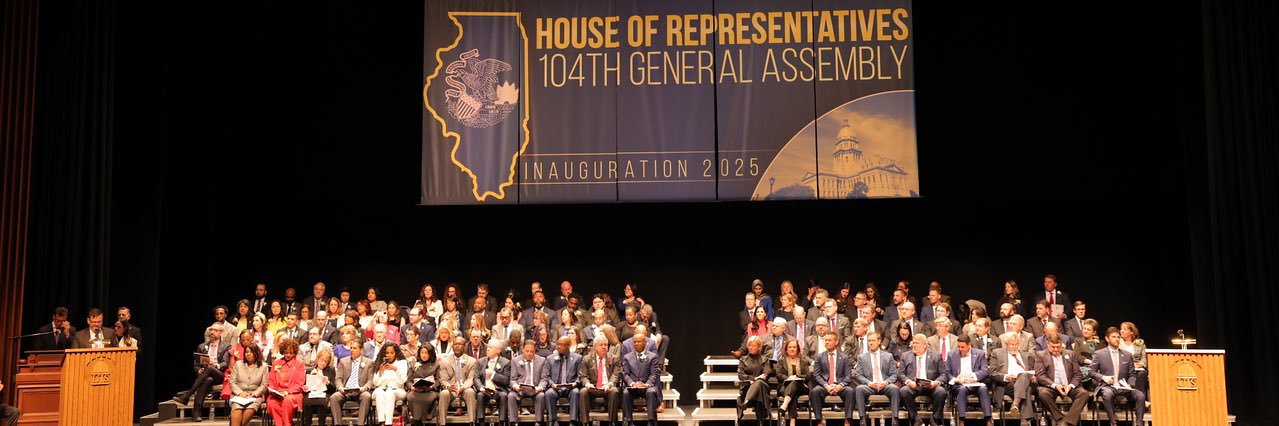 State Rep. Marcus C. Evans, Jr.'s banner