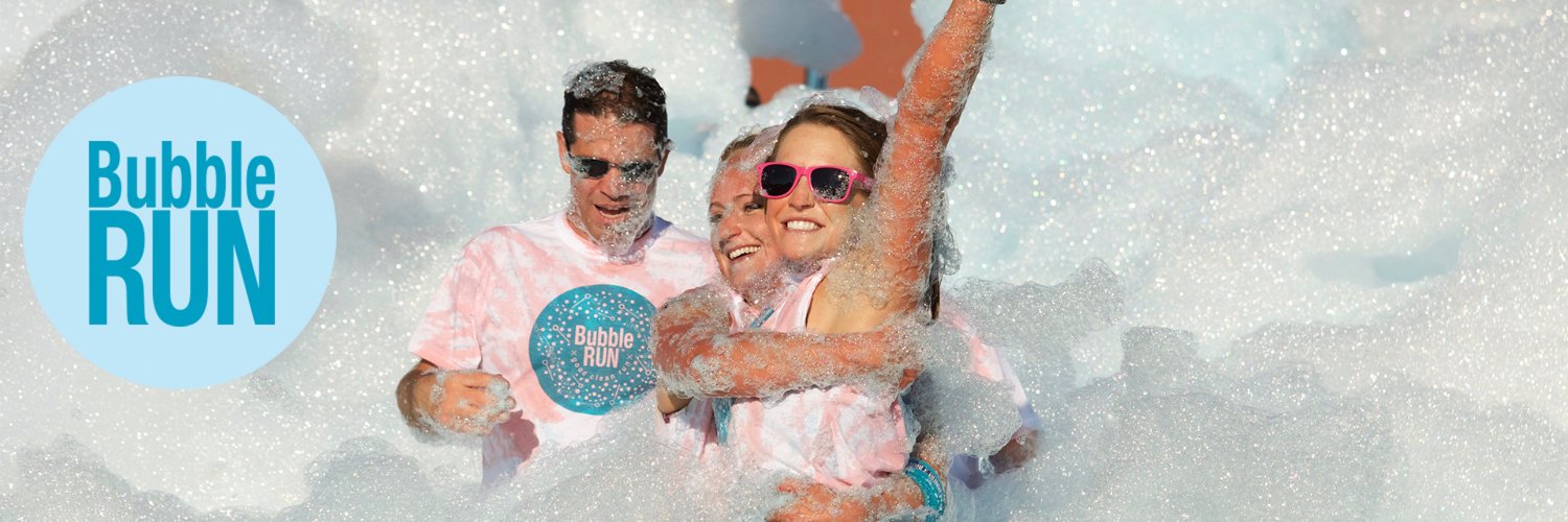 Bubble RUN 5k banner