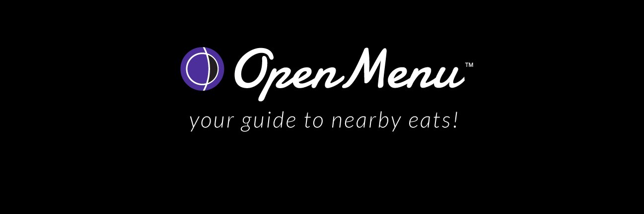 OpenMenu banner