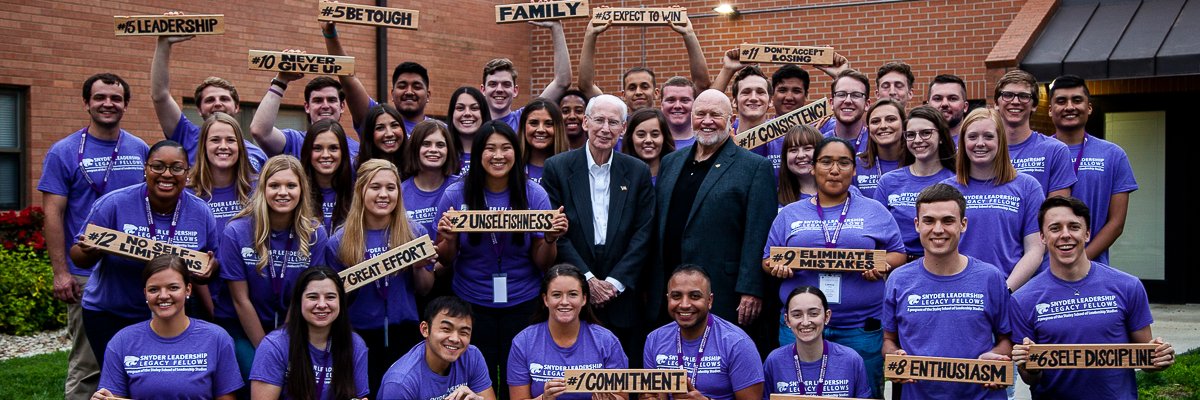 Snyder Leadership Legacy Fellows banner