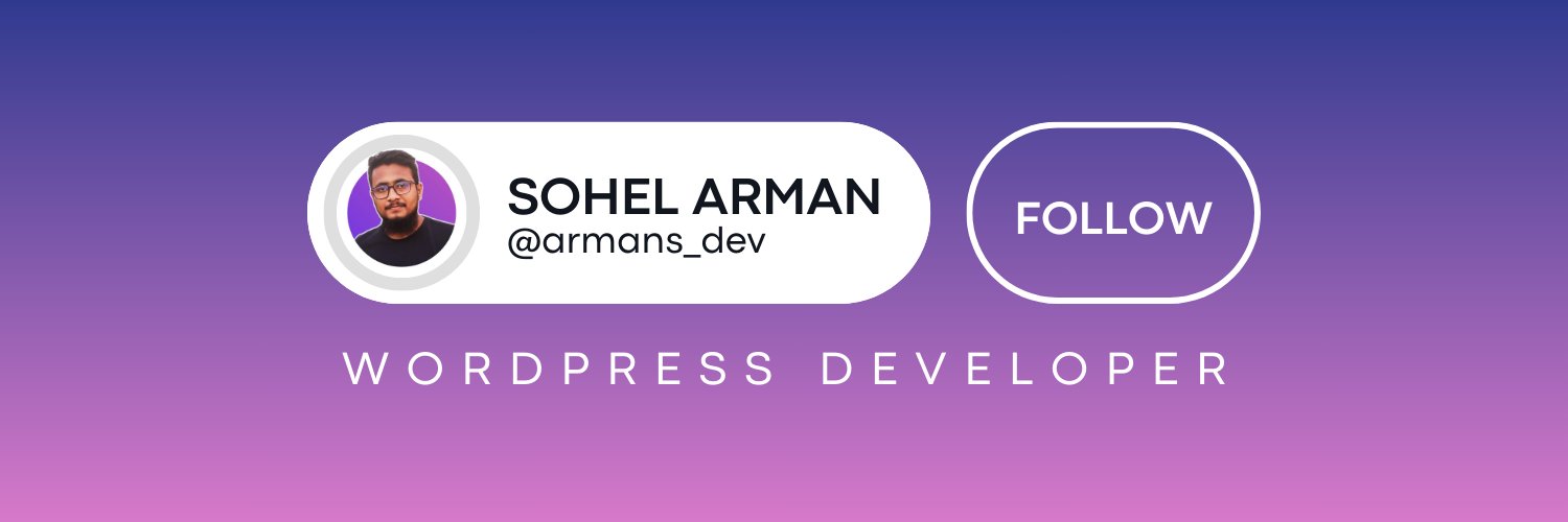armans_dev's profile banner image