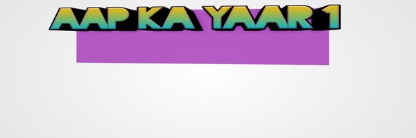 aap_yaar Profile Banner