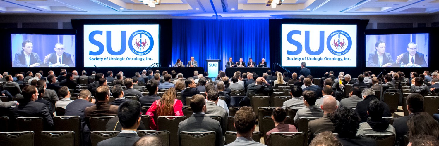 Society of Urologic Oncology's banner