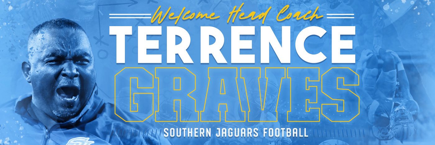 Southern University Football's banner