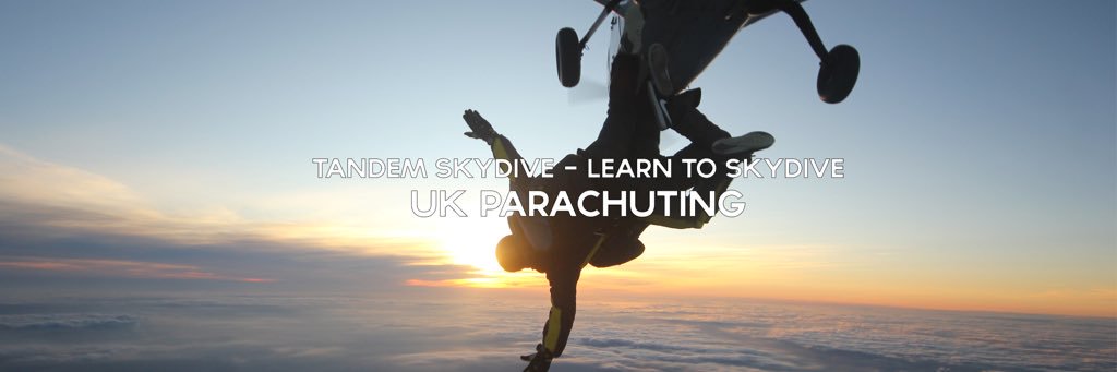 UK Parachuting banner