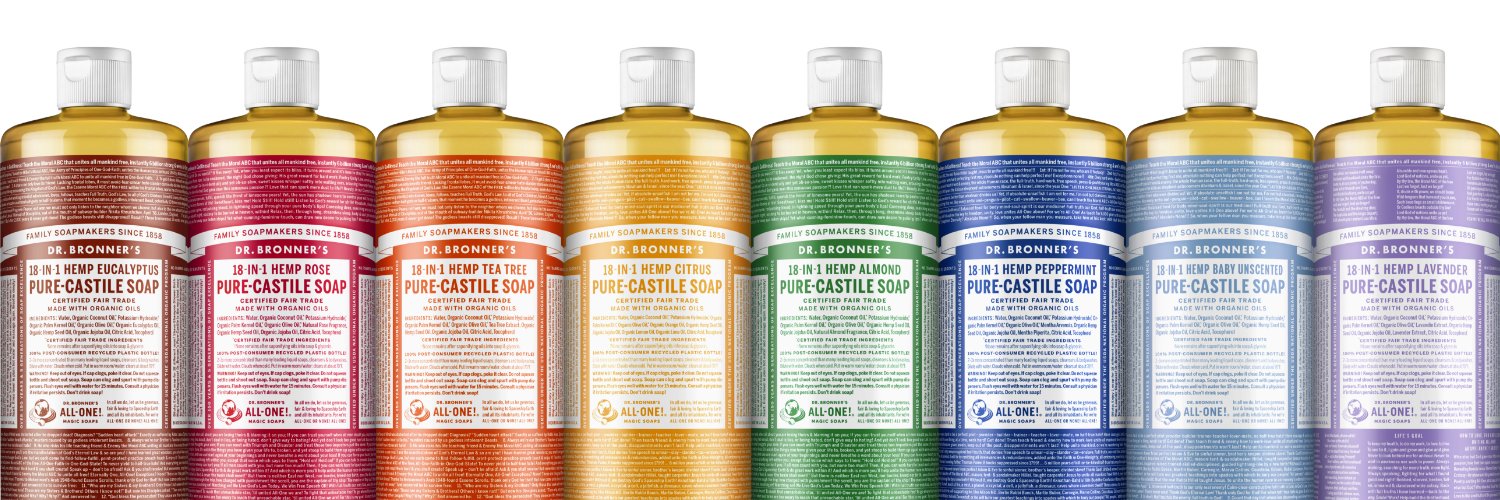 Dr. Bronner's banner