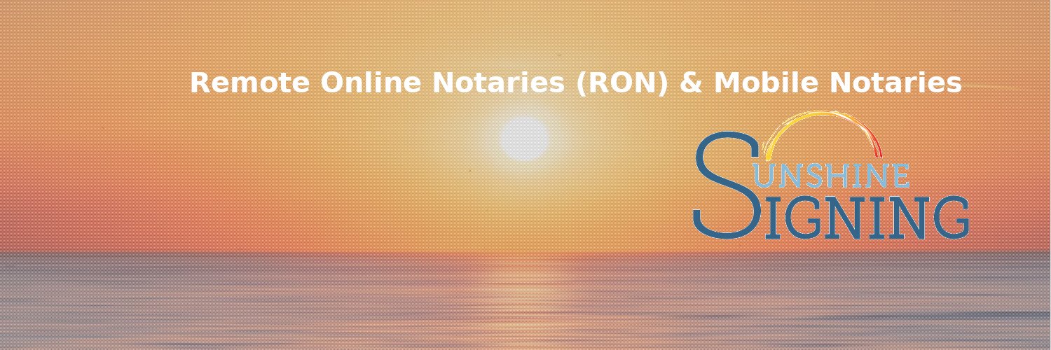 Sunshine Signing banner