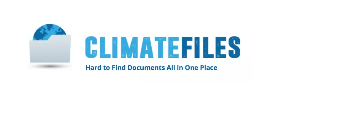 Climate Files banner