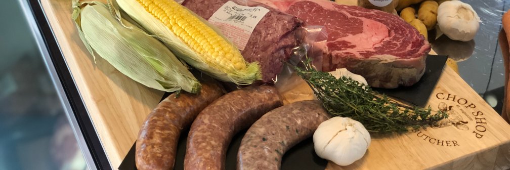 Chop Shop Artisan Butcher banner