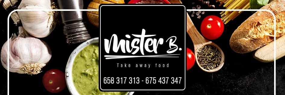 Mister B. banner