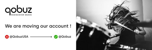 Qobuz USA-not active, moved to @Qobuz Profile Banner