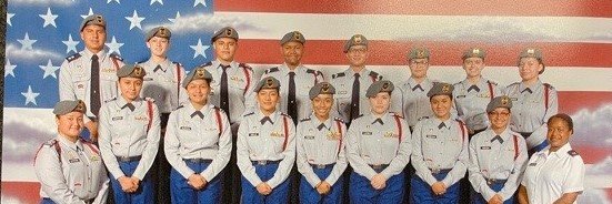 Churchill JROTC banner