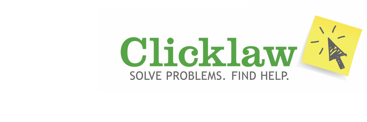 Clicklaw banner