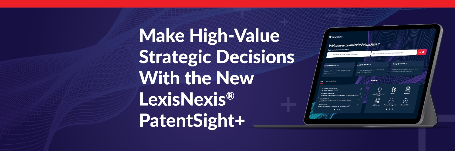 LexisNexis Intellectual Property Solutions banner