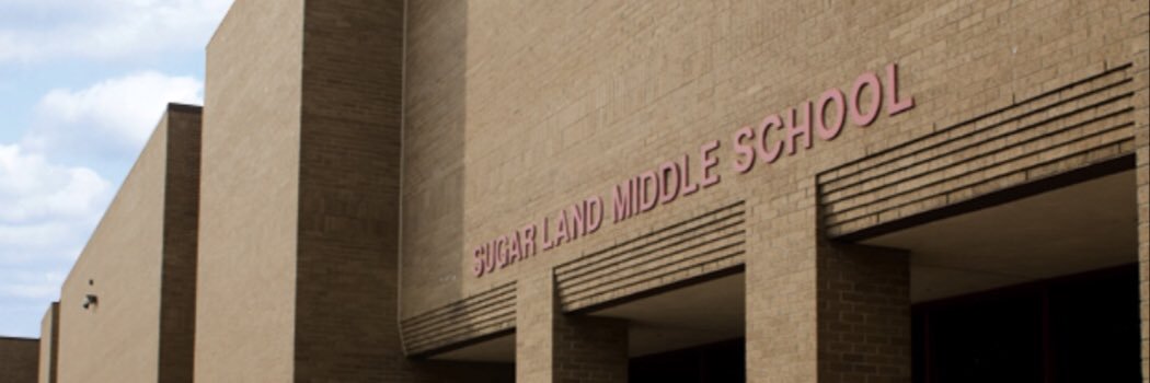 Sugar Land Middle School PTO banner