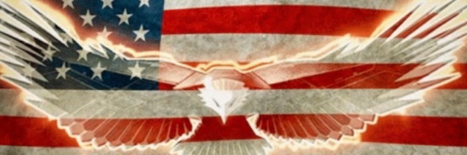 America First banner