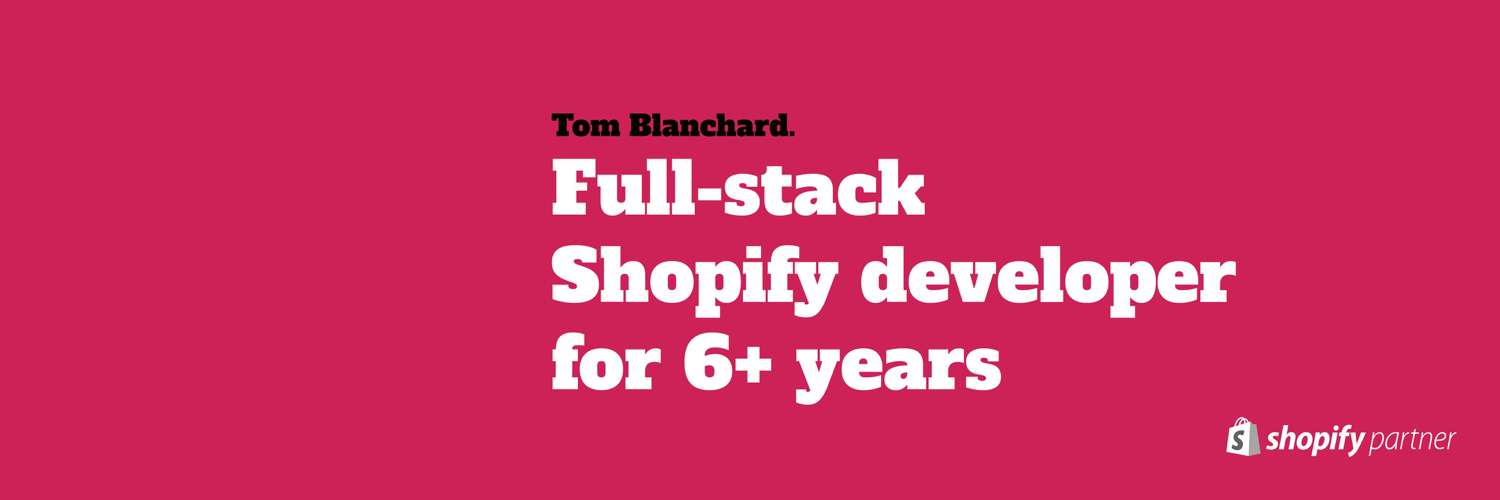 Tom Blanchard banner