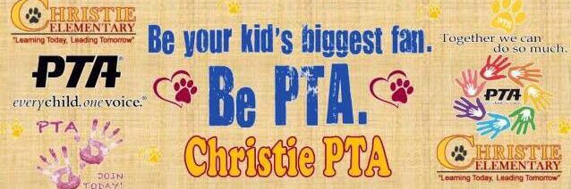 Christie Elementary PTA banner