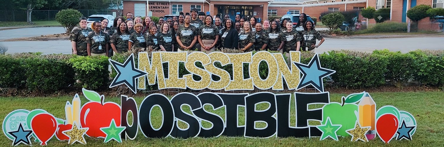 Anne Street Elementary School banner