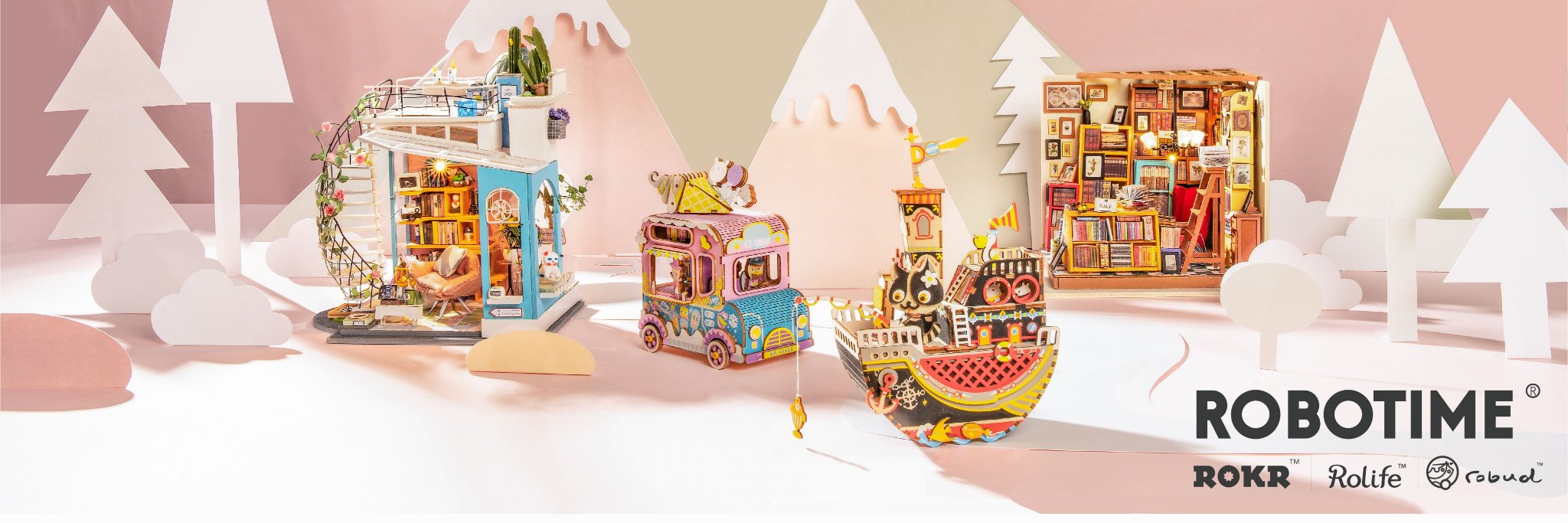 ROKR & Rolife (ロボタイム) banner