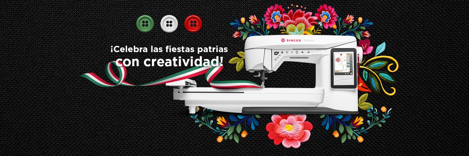 ✂️ SINGER® México 💕 banner