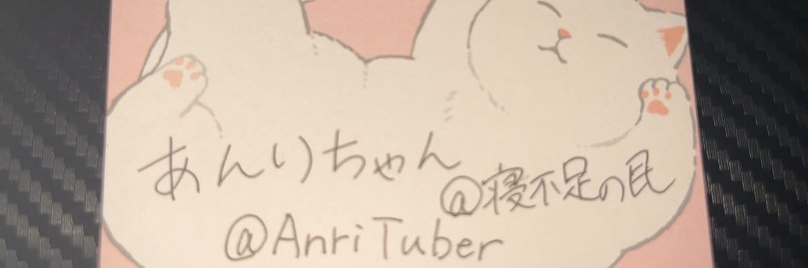 あんりちゃん@寝不足の民 banner