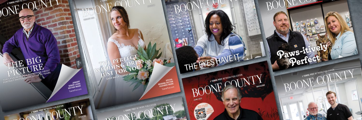 Boone County Magazine | Towne Post banner