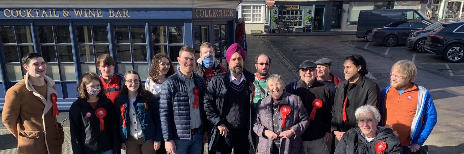 North Buckinghamshire Labour banner
