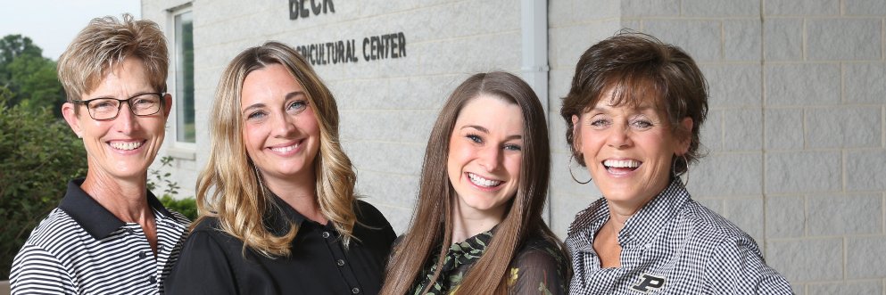 Purdue Beck Ag Center banner