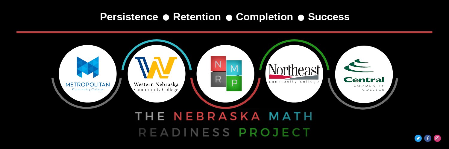 The Nebraska Math Readiness Project banner