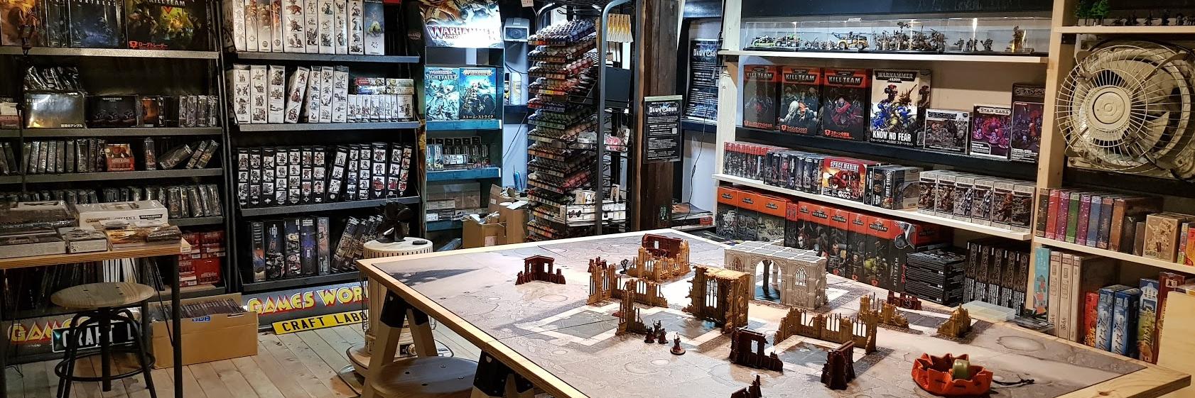 Craft Labo 所沢のミニチュアゲームのお店 banner