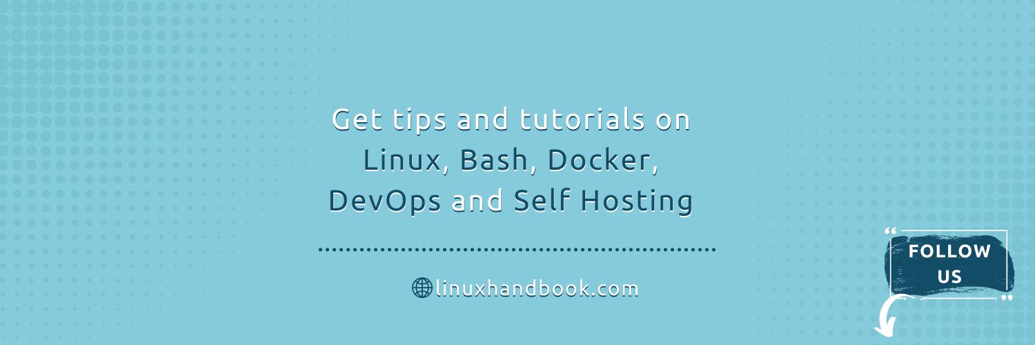 Linux Handbook's banner
