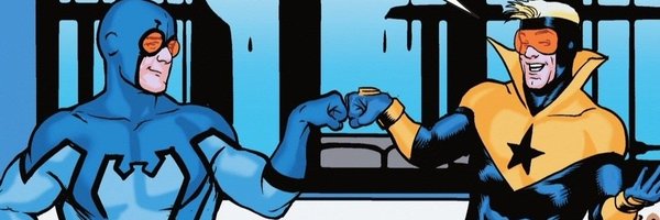 Blue Beetle (Ted Kord) & Booster Gold Profile Banner