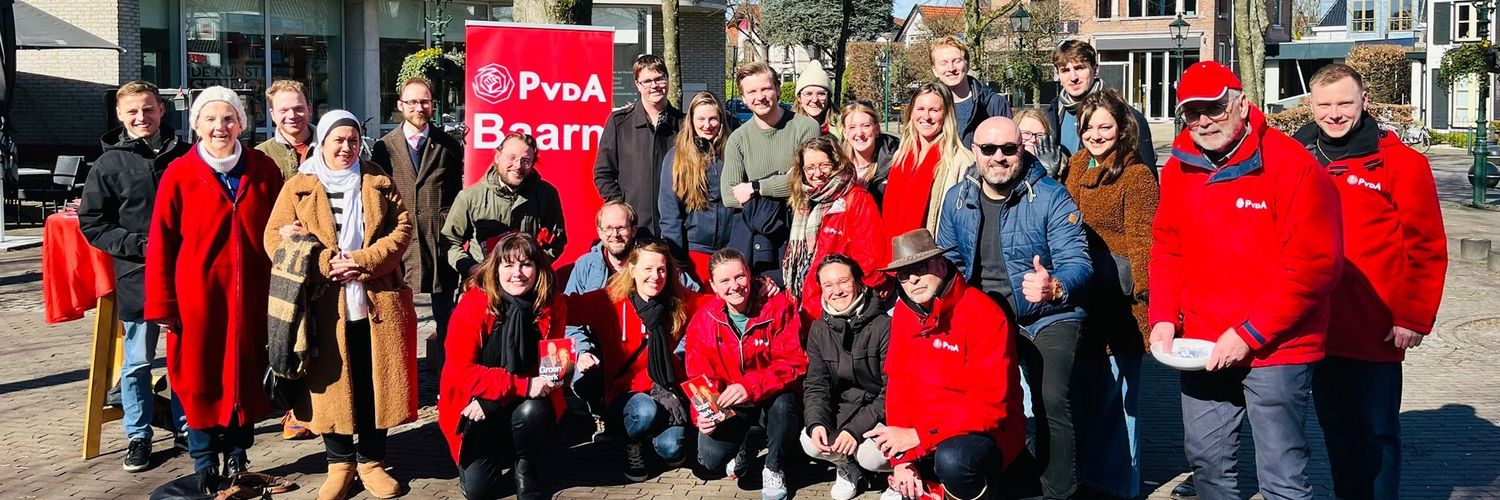 PvdA Baarn banner